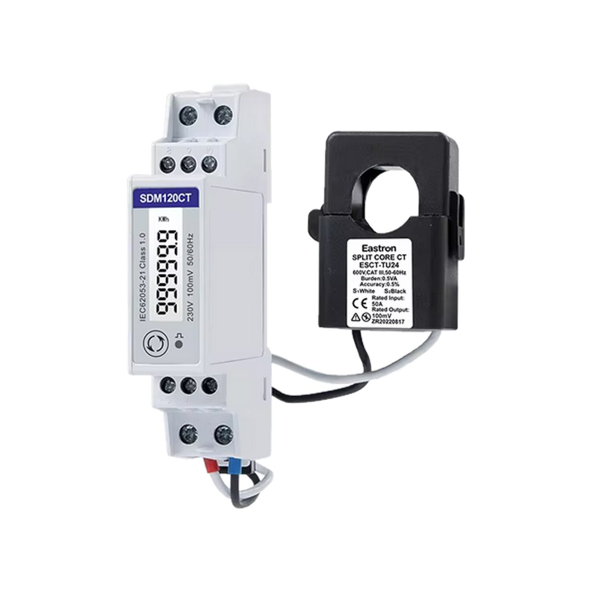 SDM120CT + ESCT-TU24, vrijstaand productbeeld